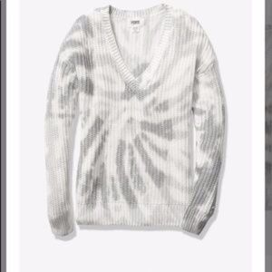 PINK Victoria’s Secret Grey V Neck Sweater